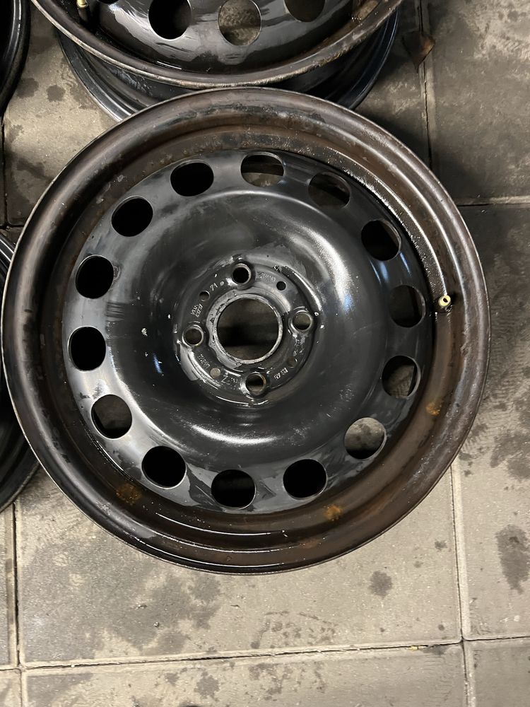 Felgi stalowe z kołpakami 5Jx15H2 ET45 4x100 MINI Cooper One