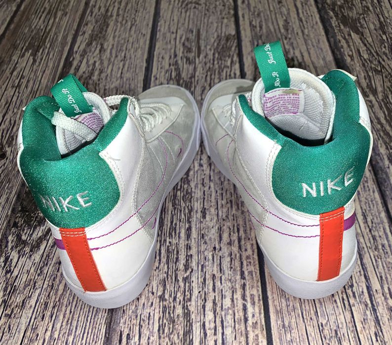 Демисезонные хайтопы Nike для девочки, размер 34 (22,5 см)