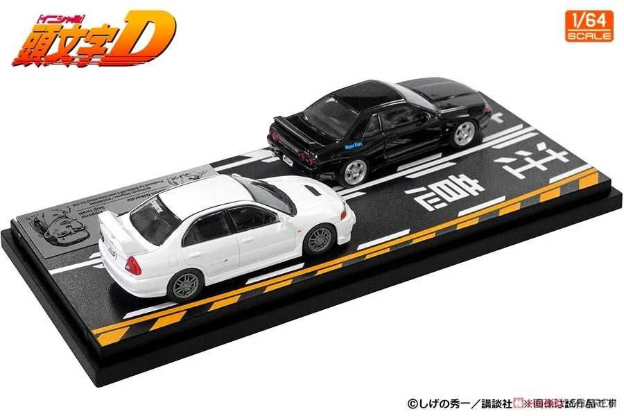 Modelers - Initial D - Nissan Skyline GTR & Mitsubishi Lancer Evo IV