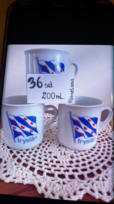 Kubki porcelanowe 36 sz