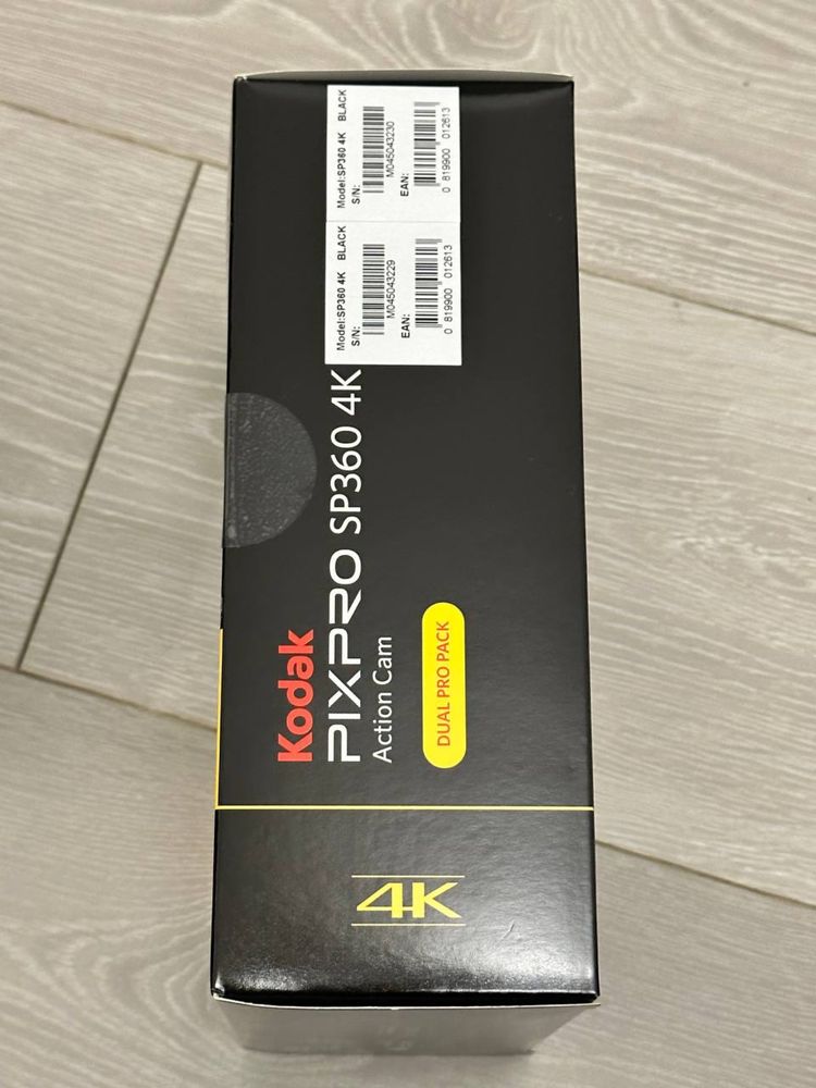 Gopro экшн камера KODAK pixpri SP360 4K DUAL pro pack