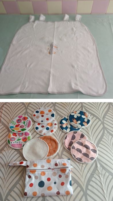 Disco amamentação e capa proteção novo