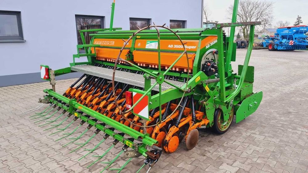 Agregat uprawowo-siewny Amazone KG 3500 AD 3500 Super talerzowy 2011r.