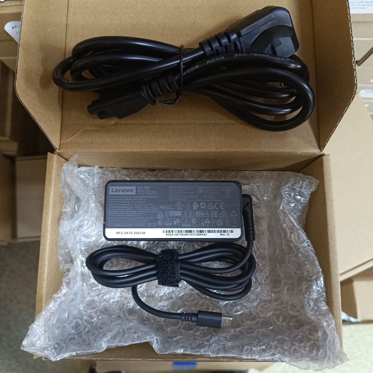 Блок живлення для ноутбука Lenovo Asus HP Dell Type-C 65W