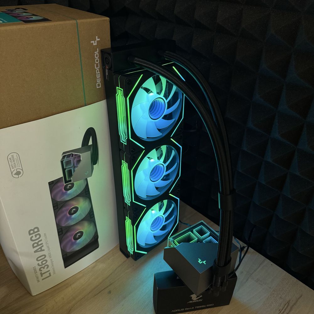 Водянка DeepCool LT 360 Argb рідинне охолодження, кулер