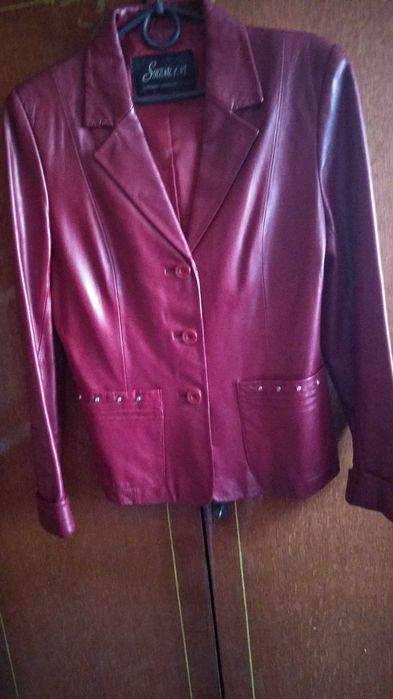 Піджак шкіряний жіночий