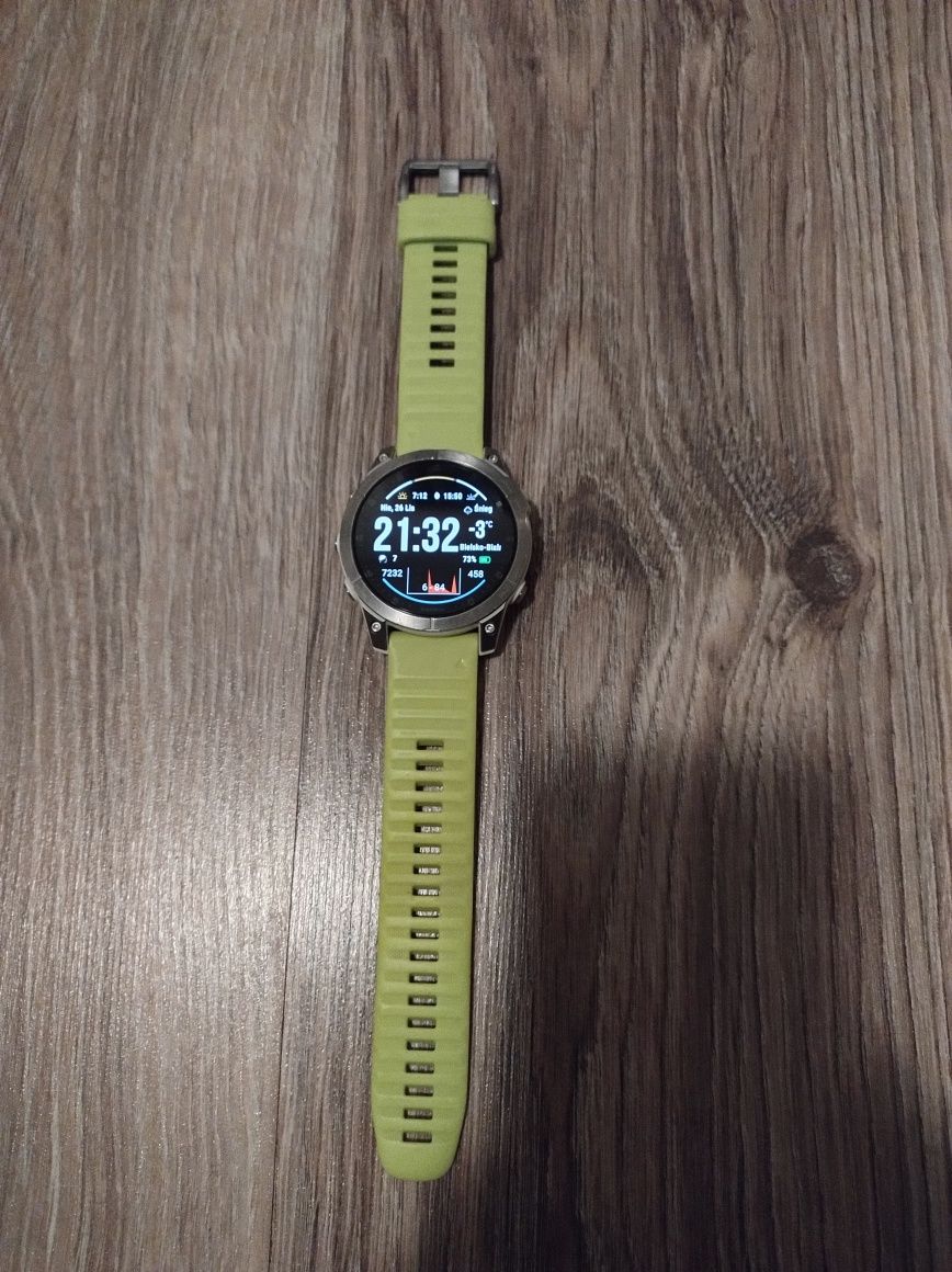 Zegarek Garmin Epix 2 sapphire titanium