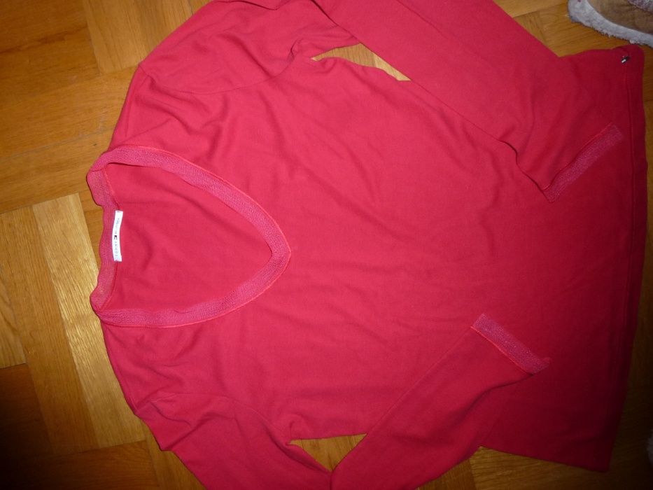 TOMMY HILFIGER podkoszulek bluzka T-Shirt M/L damska nowa czerwona