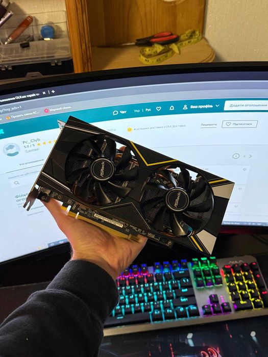 Протестована Ігрова Відеокарта AMD Radeon RX 5600 XT 6Gb !