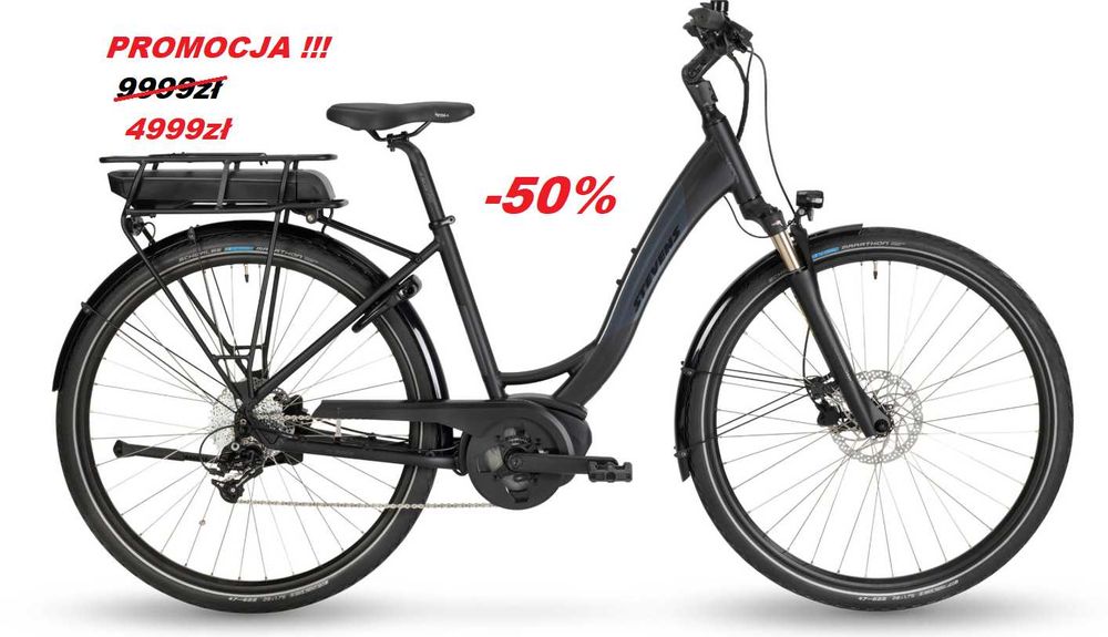 Rower BOSCH elektryczny STEVE FORMA Rama 46 i 50 Hydr. -50% PROMOCJA