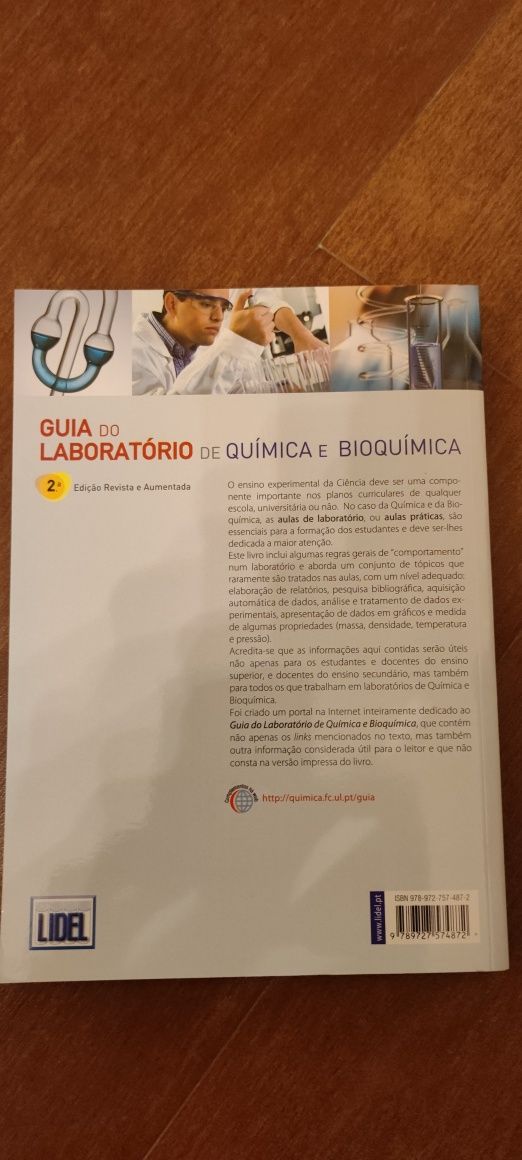 Guia para laboratório de química e bioquímica