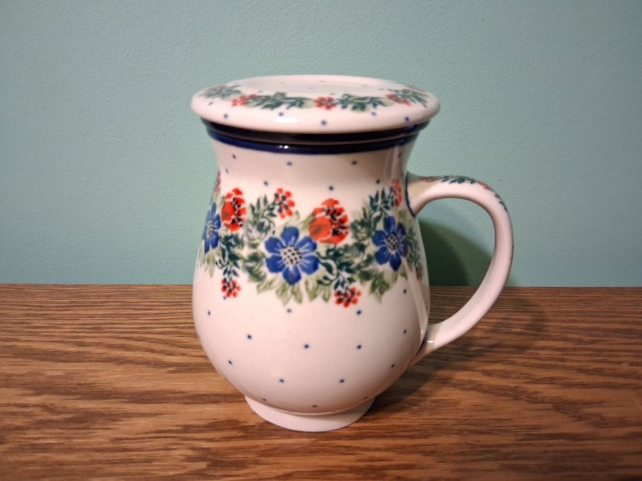 Kubek do ziol 450ml GAT1 Ceramika Artystyczna Boleslawiec