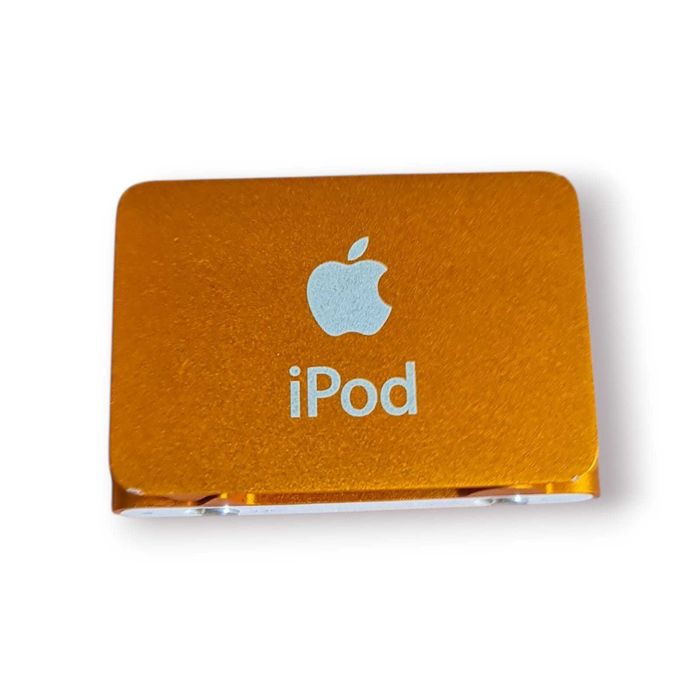Apple iPod Shuffle 2ª Geração – Laranja (1 GB) com Base Dock Original