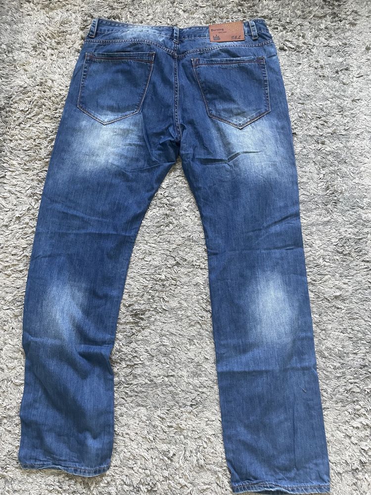 Spodnie jeans męskie 38