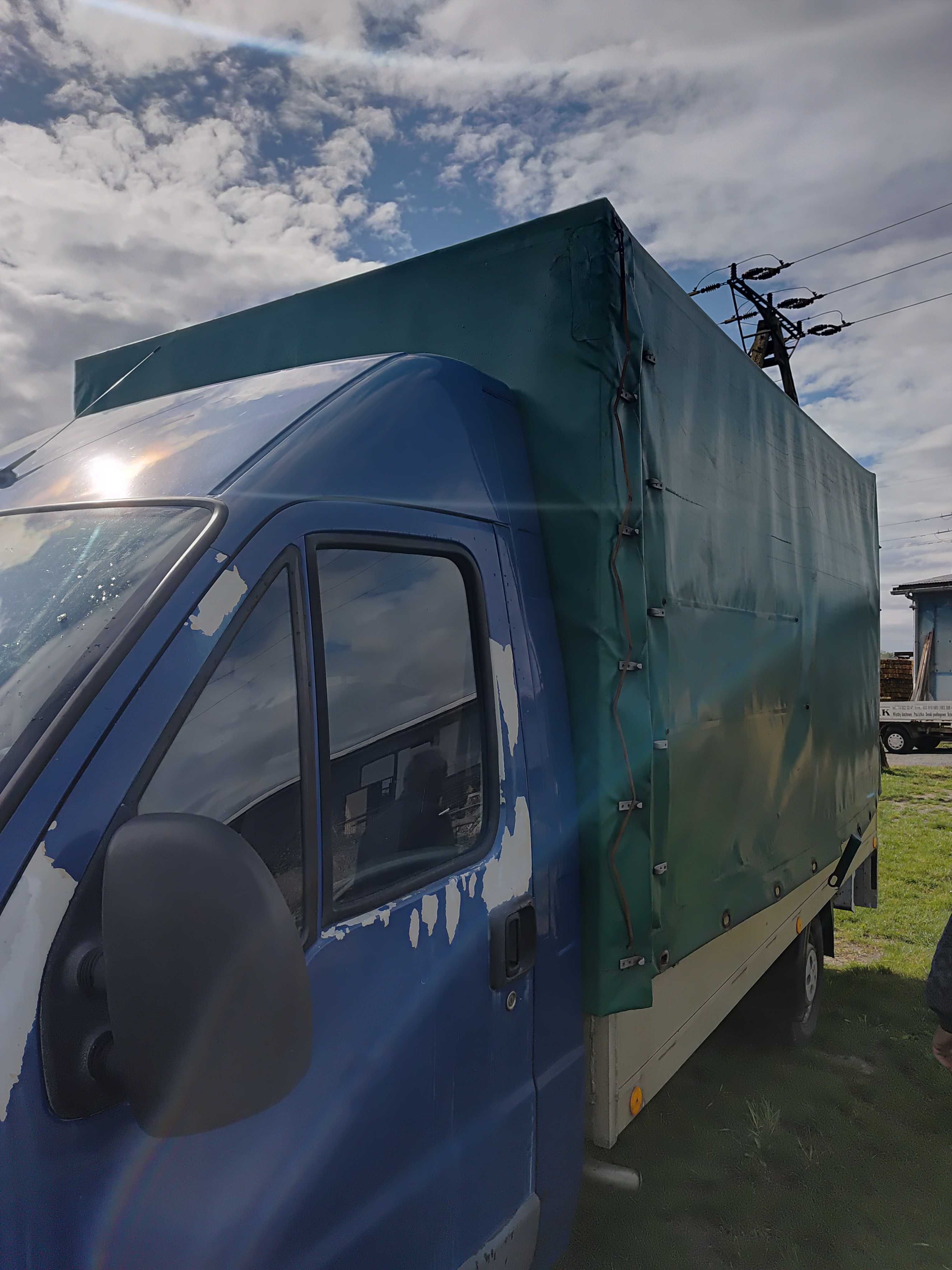 plandeka busa samochodu 3,75m długość
