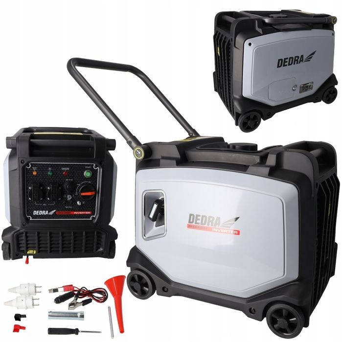 Agregat prądotwórczy inwertorowy Generator prądu DEDRA 3800W
