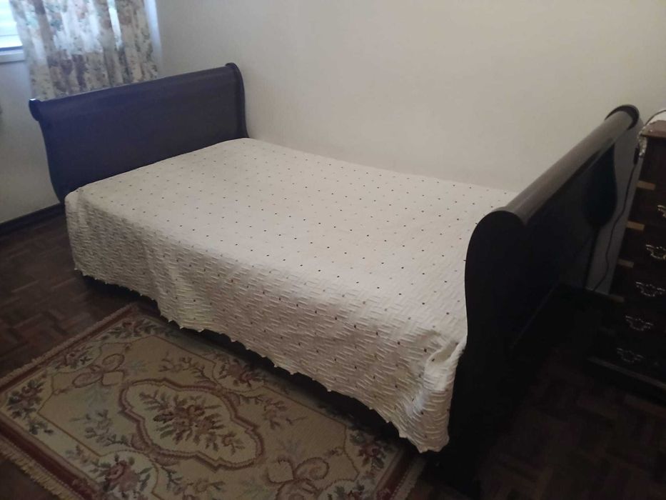 Cama Dupla em Madeira Maçissa