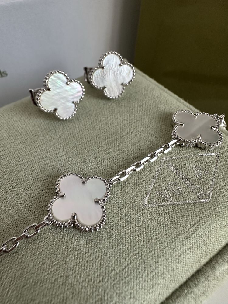 Zestaw biżuterii w stylu Van Cleef & Arpels