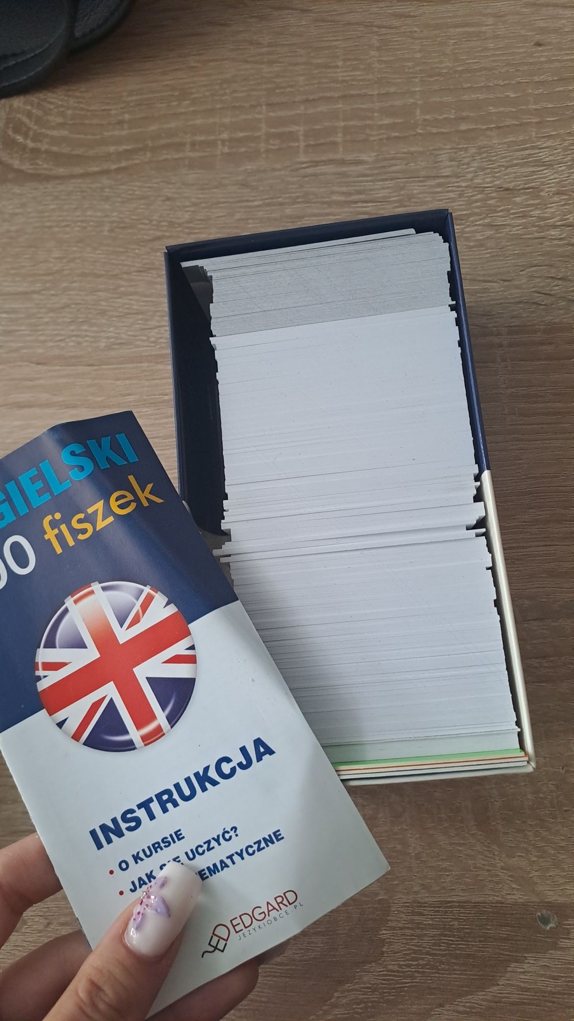 600 fiszek z j. angielskiego