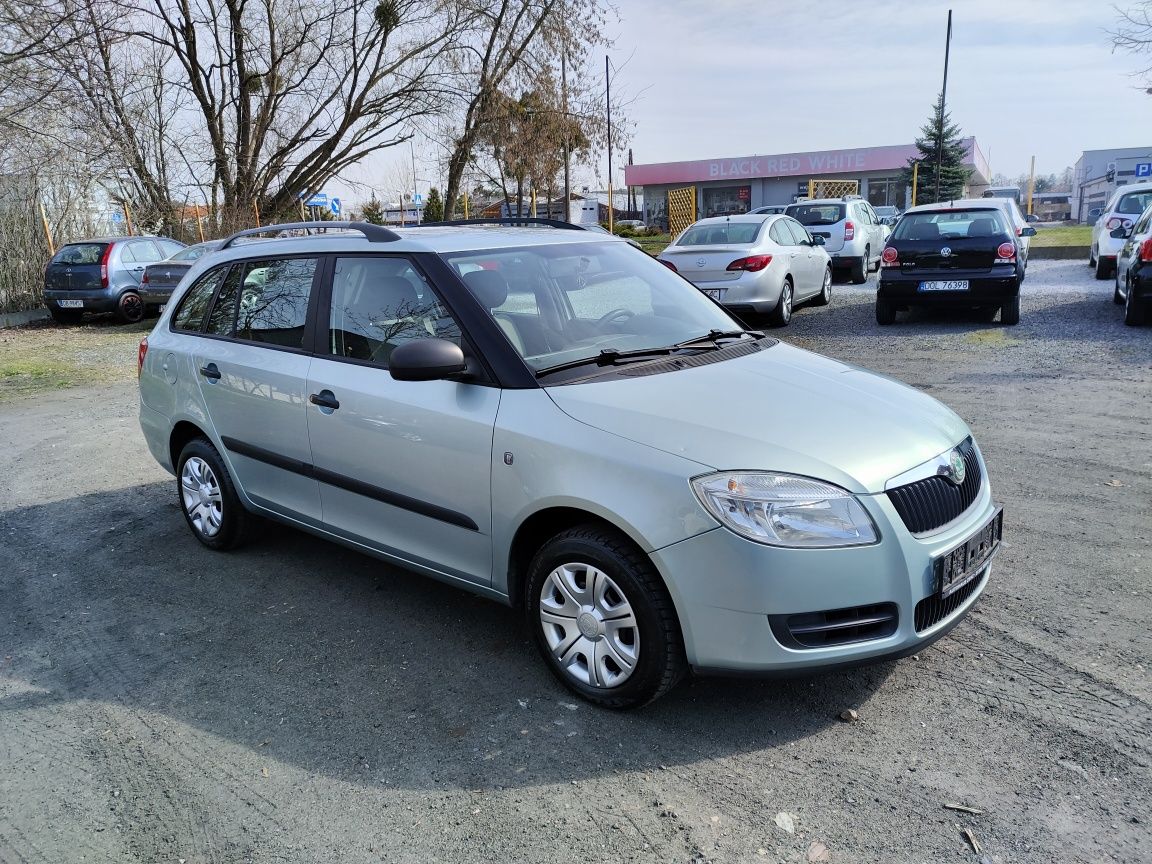 Skoda Fabia Kombi 1.2 70KM 2009r, Klimatyzacja, Super Stan