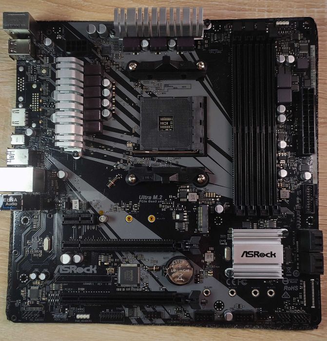 Комплект ASRock B450M PRO4 (AM4) + Ryzen 5 3600 (6/12)
