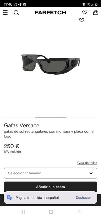 Óculos versaches 100 originais