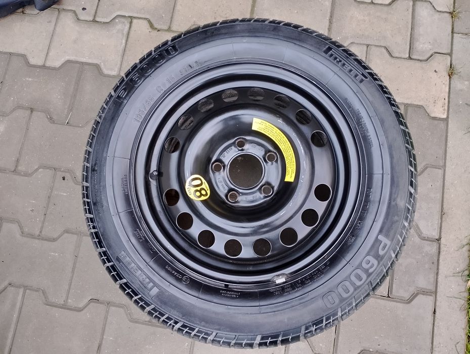 Koło zapasowe Opel 195/65 r 15 5x110 Pirelli P600