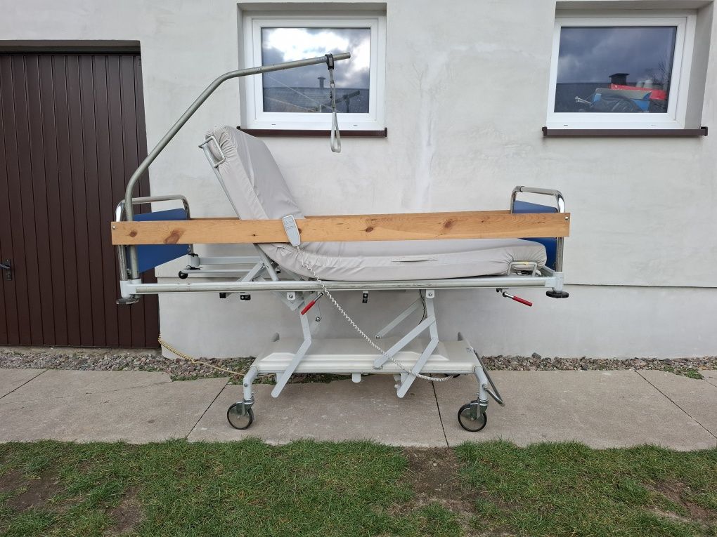 Łóżko szpitalne, Łóżko Rehabilitacyjne, Regulacja Elektryczna,Manualna