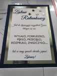 Karta do koszyka ratunkowego srebro granat A4
