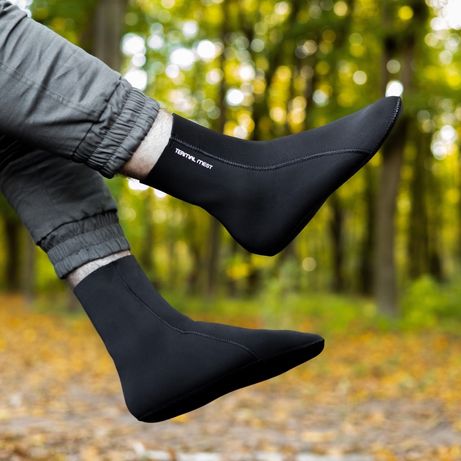 Тактичні неопренові шкарпетки "Mest" чорні (Є ОПТ)