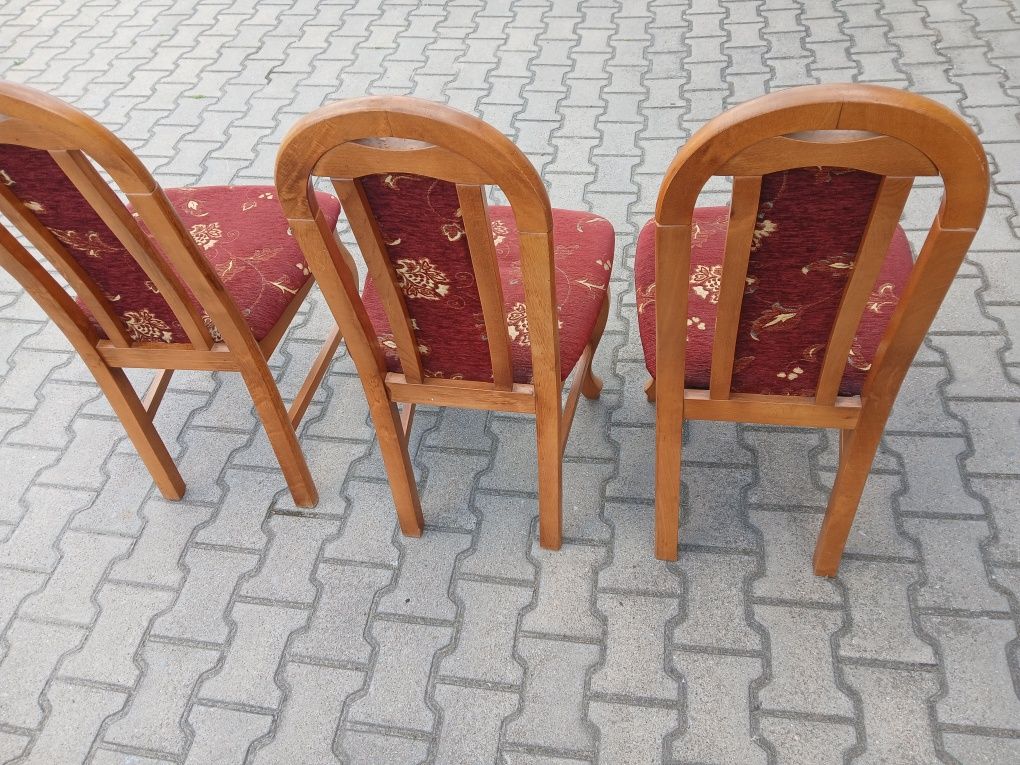 Stół debowy+12 krzeseł