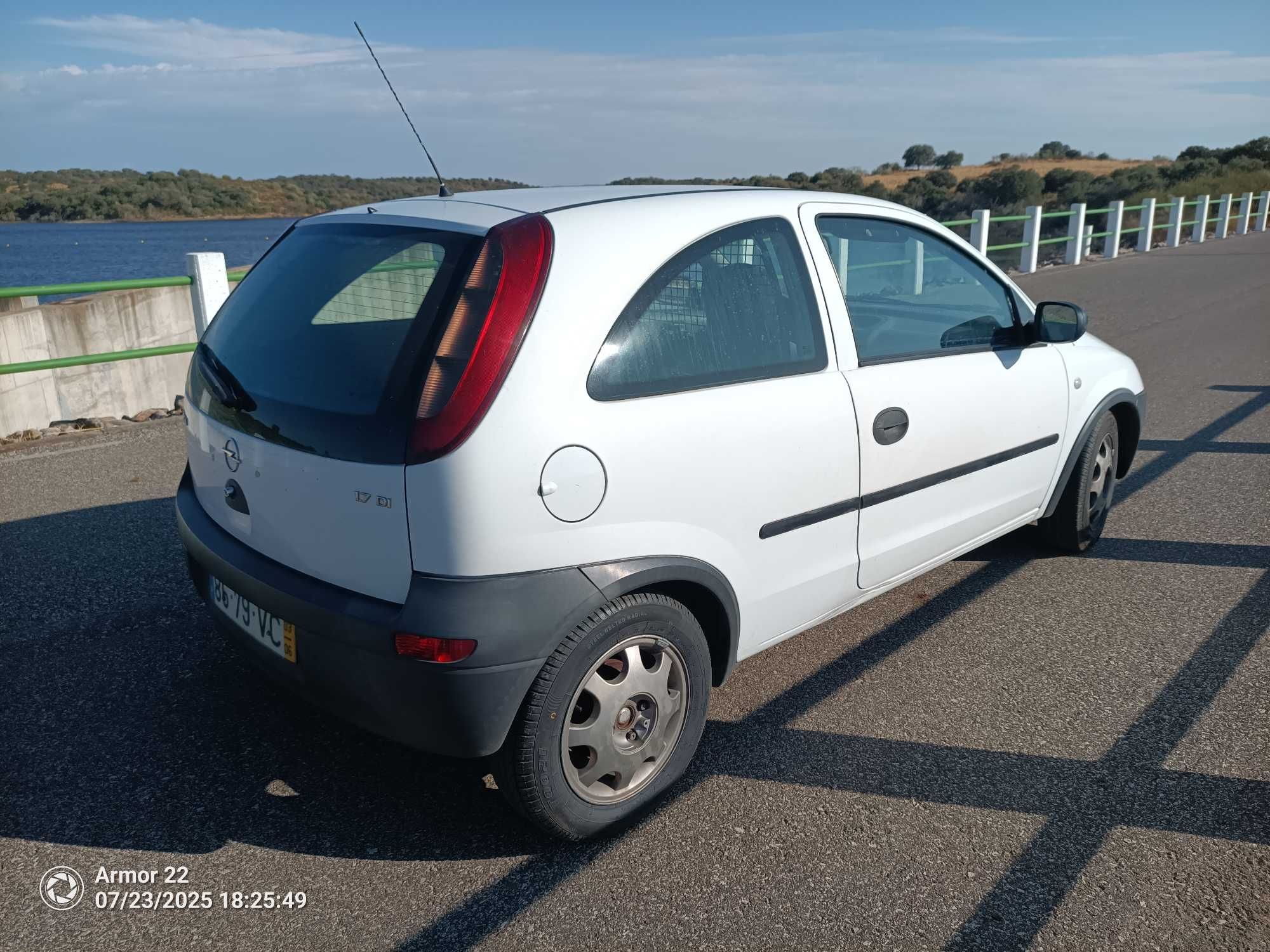 Opel Corsa-C Van impecável, motor isuzu 1.7