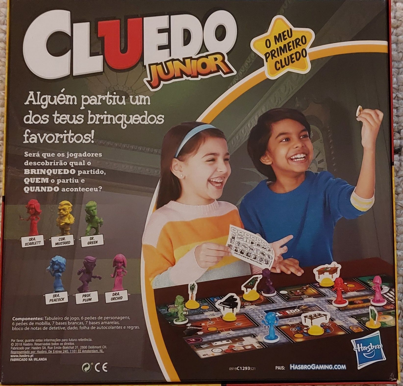 Jogo - Cluedo Junior