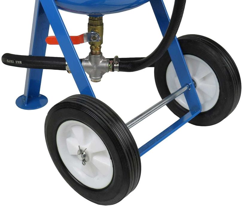 BASS POLSKA Piaskarka Syfonowa 50l Mobilna Maska Dysze Zestaw BP4254