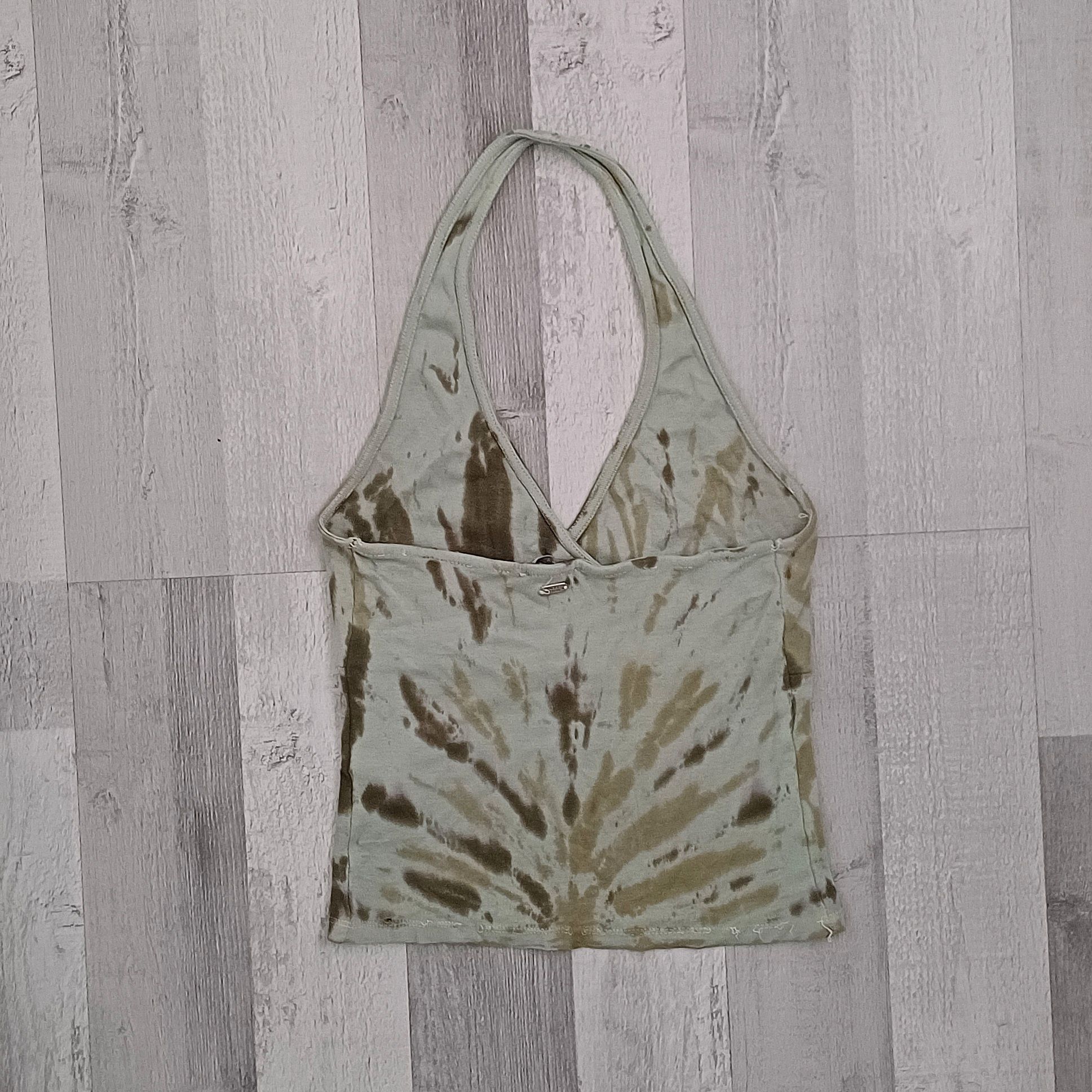 Crop Top Damski Zielony
