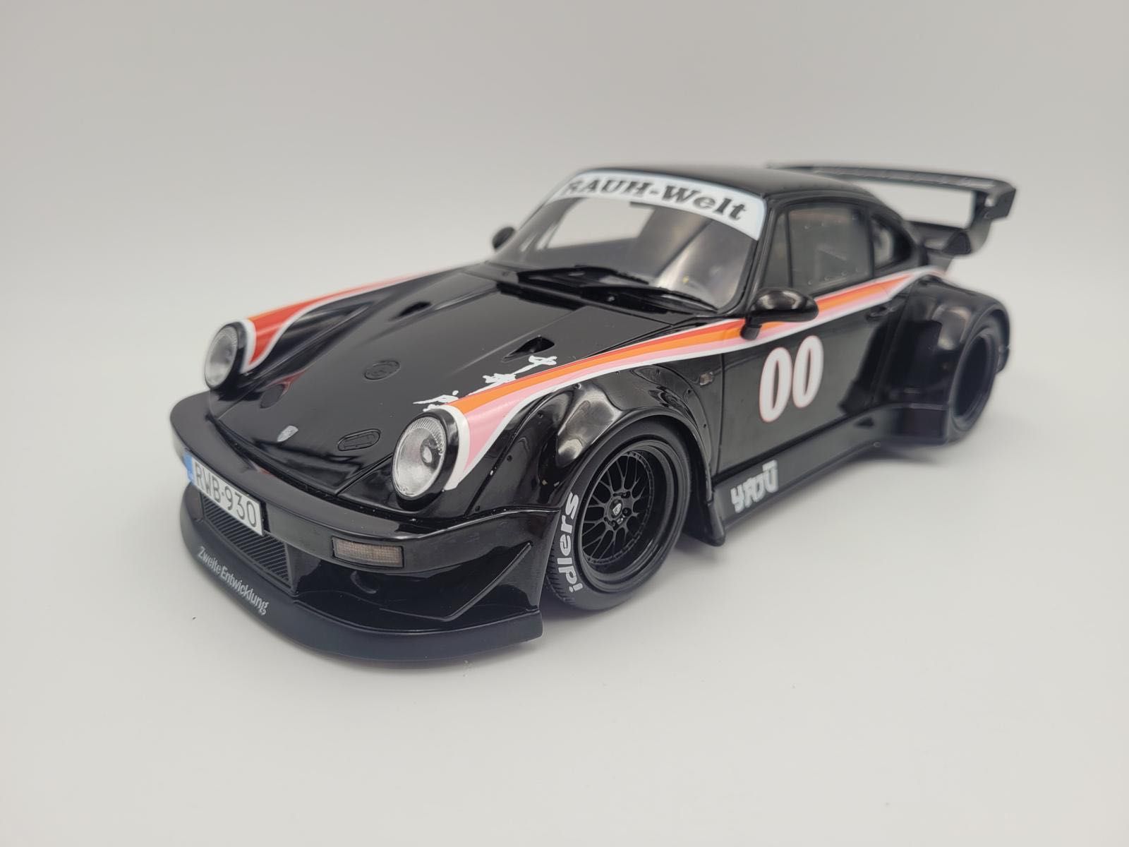 Porsche 933 YAJU black Rwb 1:18