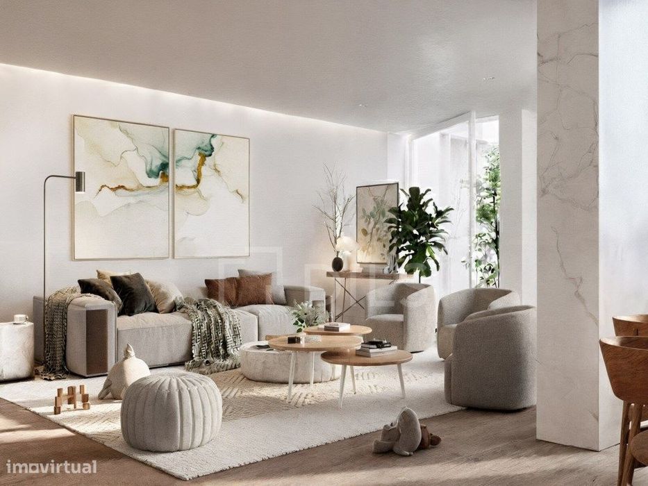 Moradia T5 + 1 com terraço com piscina privada em Campo de Ourique