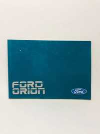 Manual - Ford Orion