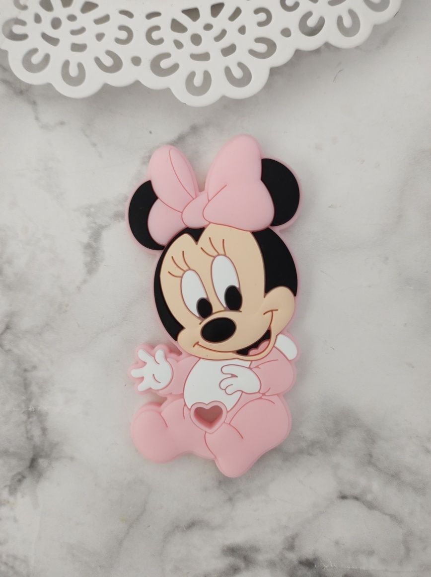Gryzak silikonowy myszka Minnie gryzak ząbkowanie