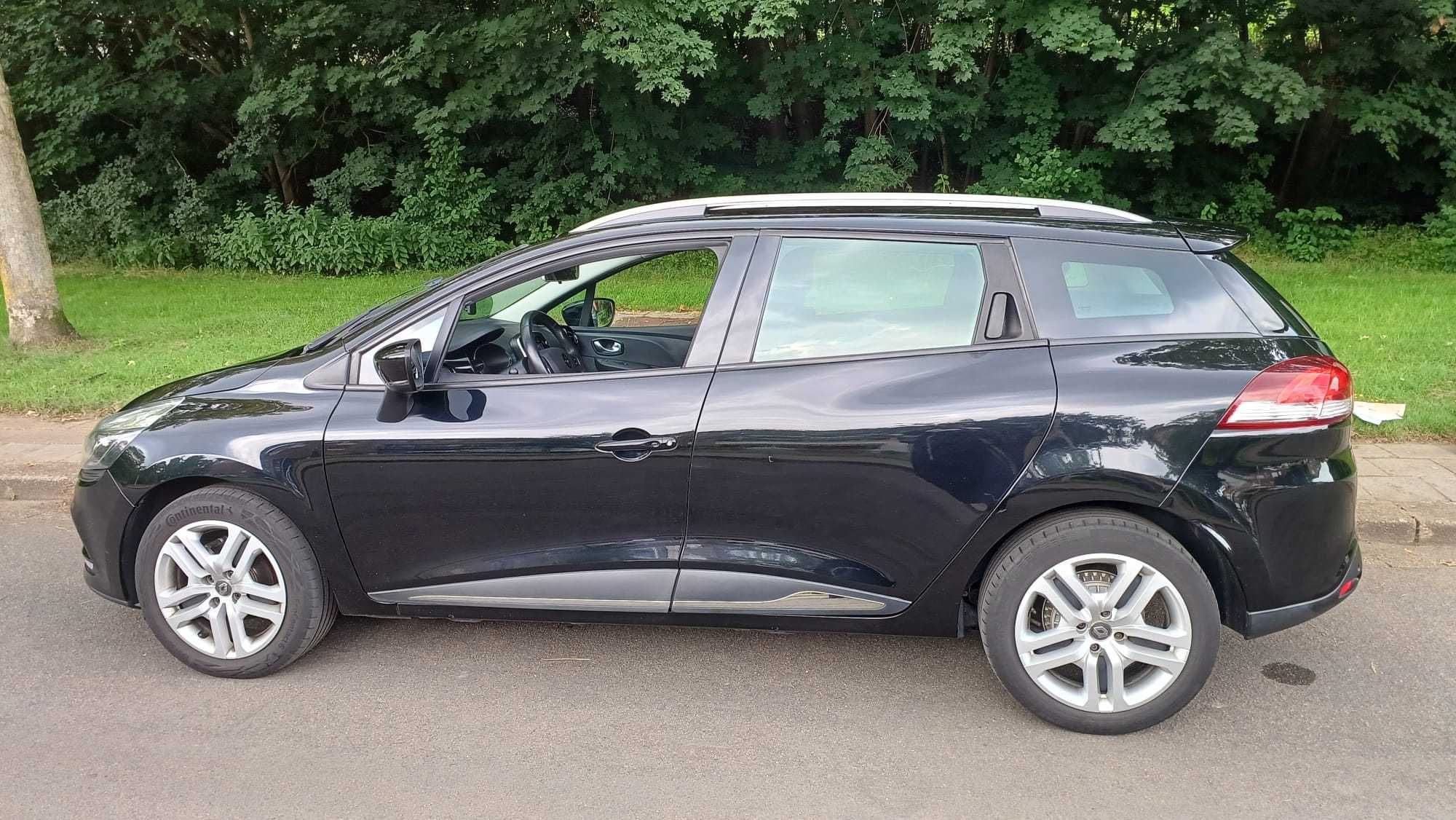 Renault clio 4 grandtour 2017 preto 1.5 dci 90cv