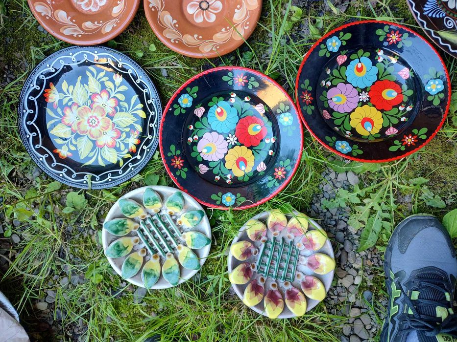 Керамічні тарілки 28 шт