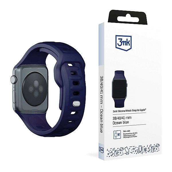 Pasek silikonowy 3mk Silicone Watch Strap do Apple Watch 38 / 40 / 41