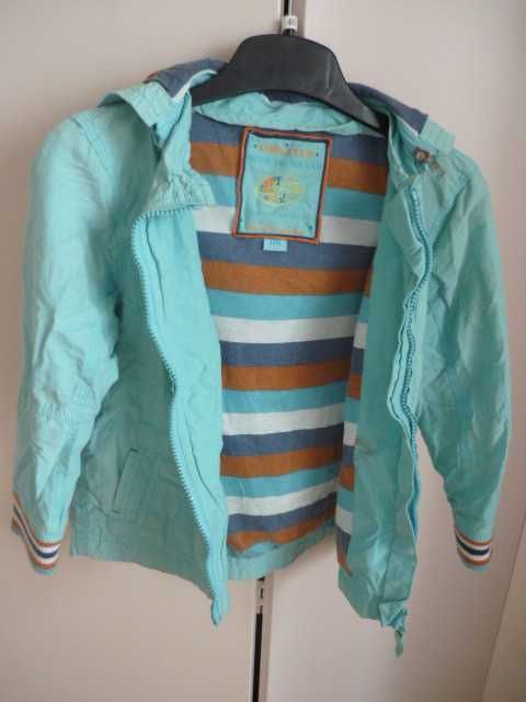 Kurtka wiosenna, bluza dresowa, sweterki dla chłopca rozmiar 116 cm