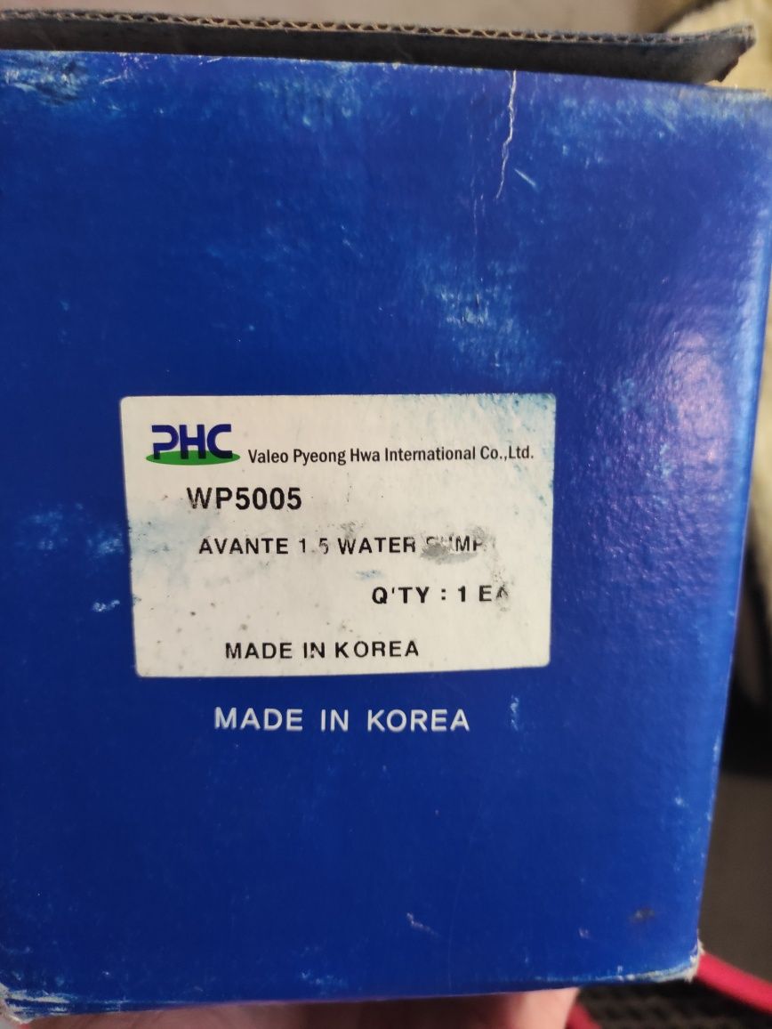 Водяна помпа Valeo для Hyundai, Kia, нова