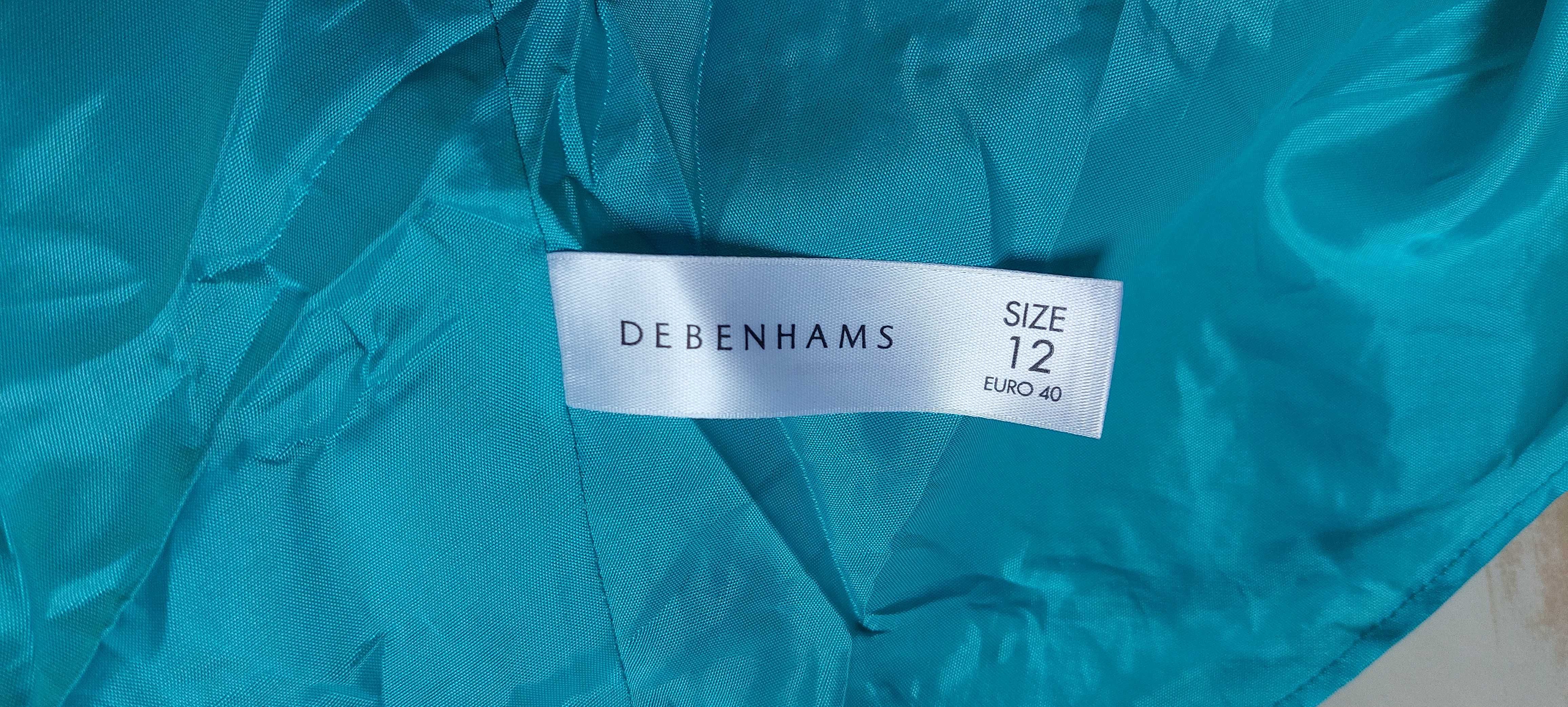 Nowa sukienka Debenhams debut 12/40 oryginalna kamienie etno boho