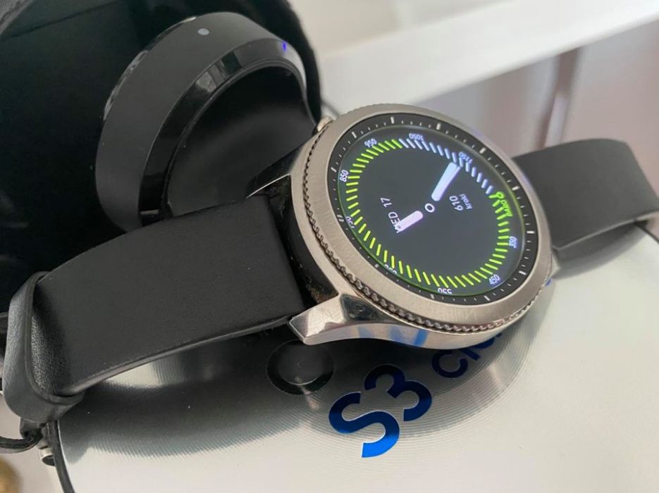 Samsung Gear S3 Classic Komplet/GPS/Amoled/1.5GB Ram/Wysyłka!