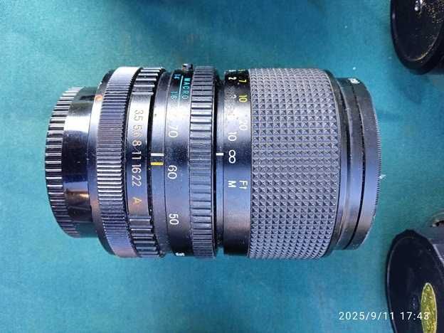 Aparat Canon AE1 Program + obiektywy