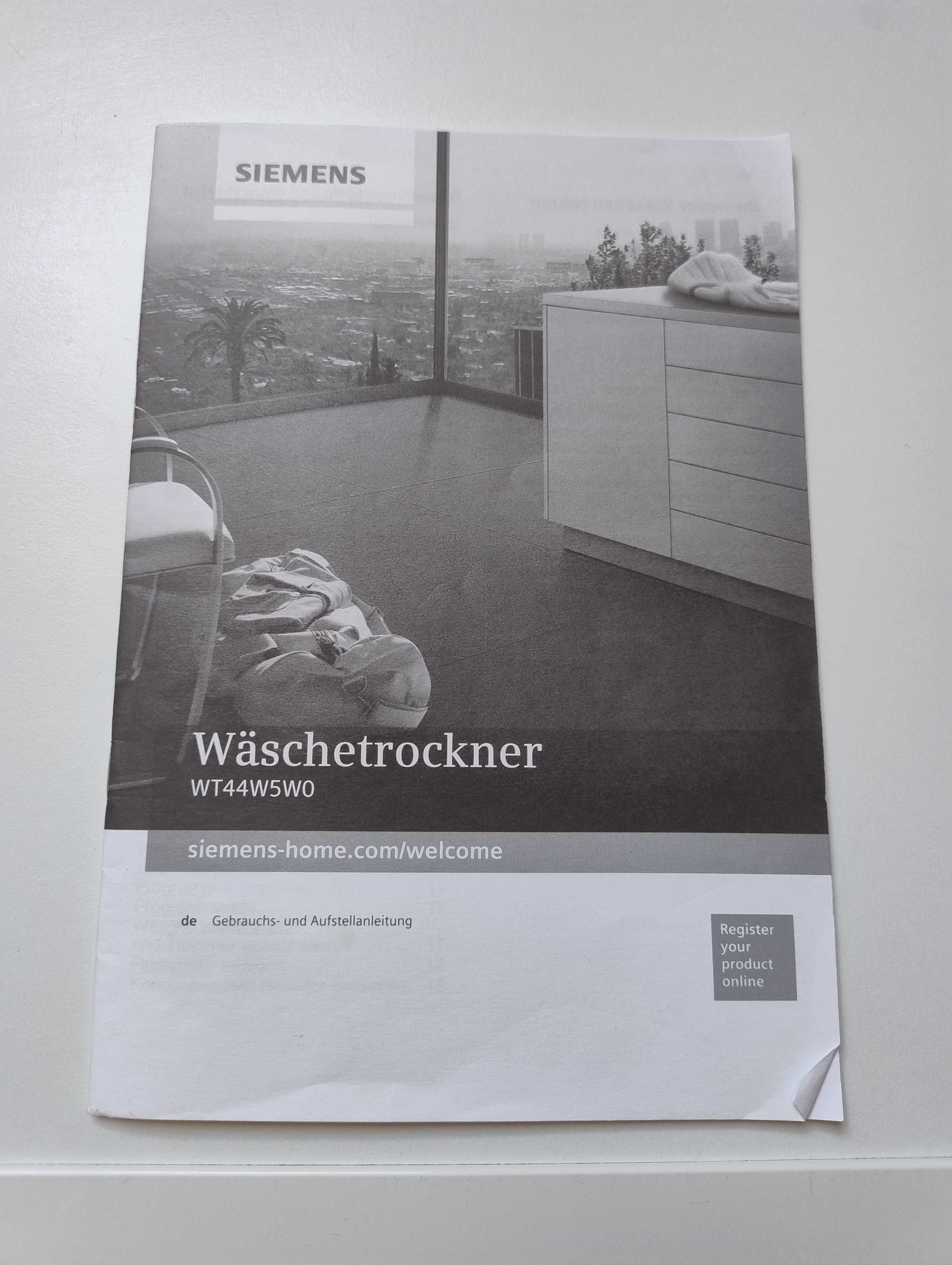 Suszarka do prania Siemens IQ700 WT44W5W0