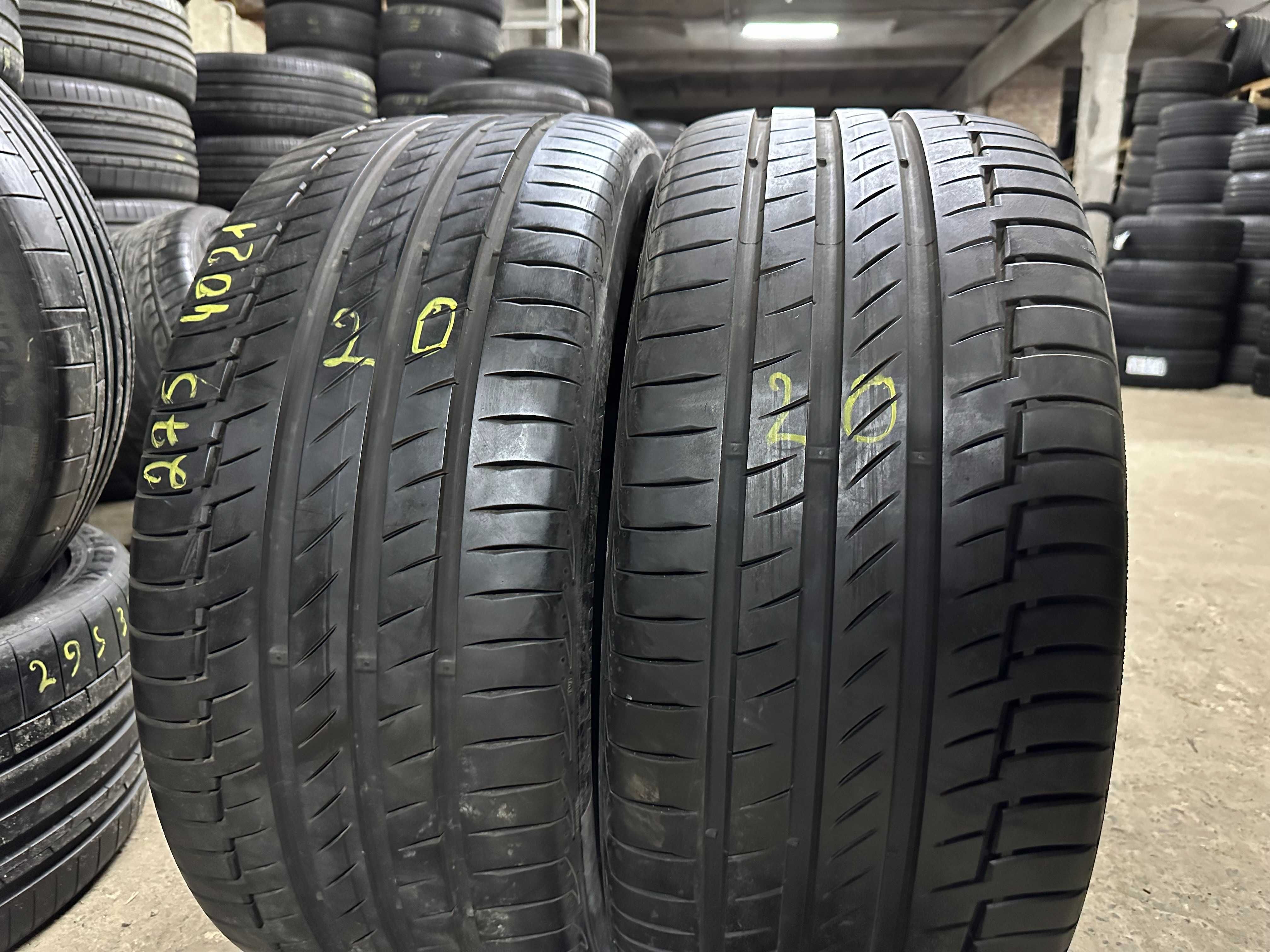 Літні шини 275/40R21 V XL Continental PremiumContact6 2шт