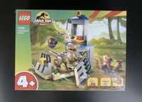 Nowe klocki LEGO Jurassic World Ucieczka welociraptora 76957